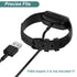 Kissmart Charger for Fitbit Inspire 3, Replacement USB Charging Cable Cord Accessories, 2 Pack, 3.3ft/1m