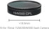 18.9mm HD Polarizer Filter, CPL Filter for 70mai Model 1S M200 M300 Smart Dash Camera, Black