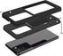 Asuwish Samsung Galaxy S21 Plus Case, Black Cover with Tempered Glass Screen Protector & Credit Card Holder