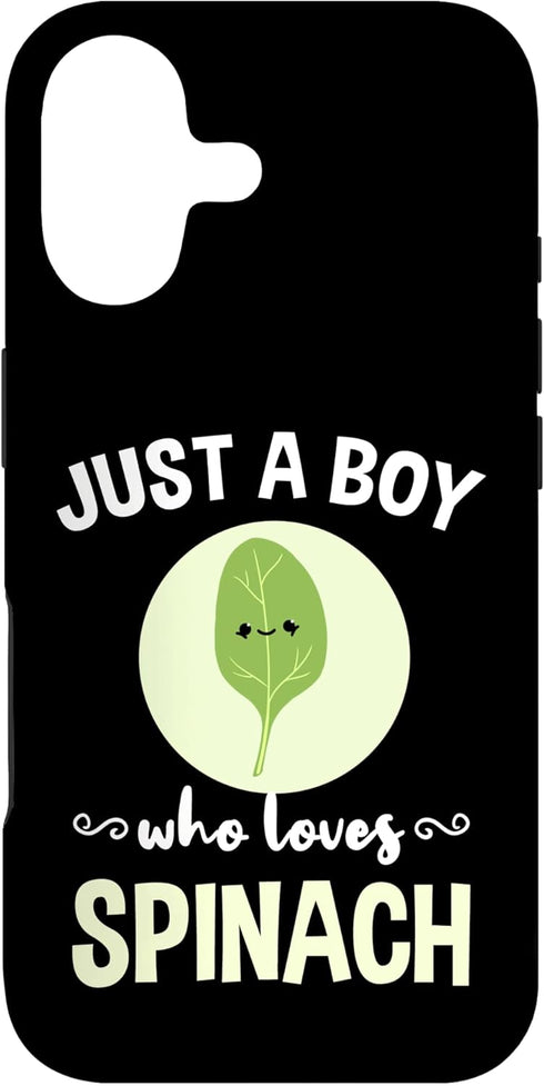 Just A Boy Who Loves Spinach Case for iPhone 17