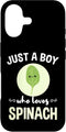 Just A Boy Who Loves Spinach Case for iPhone 17