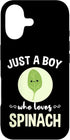 Just A Boy Who Loves Spinach Case for iPhone 17