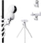 LamYHeng 2Pack No Drill Security Cameras Mount,360 Degree Rotating 1/4" Swivel Mini Ball