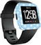 MightySkins Skin for Fitbit Versa Smartwatch - Baby Blue Designer, Protective Vinyl Decal Wrap Cover, Made in USA