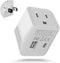 Ceptics Japan, Philippines Travel Adapter Plug with USB-A + USB-C - Usa Input