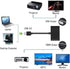 TIMEJONS 3.0 4K@30hz, 2 1080P USB A to HDMI Adapter for Windows HDMI & VGA Splitter Hub for Monitors Large Screen