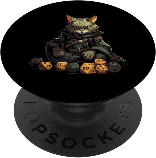 RPG Gaming Role Playing D20 Tabletop Games: Funny RPG Gamer PopSockets Standard PopGrip