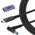 USB C to 4.5mm Smart Blue Tip Laptop Charging Cable Adapter for HP 19.5v 2.31a 45w 3.34a 65w 4.62a 90w 6.9a 135w max,