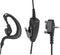 Accessories Clear Earpiece with Mic, 3.5mm Screw in Headphone Ear Piece for Motorola Vertex Standard Radio