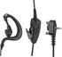 Accessories Clear Earpiece with Mic, 3.5mm Screw in Headphone Ear Piece for Motorola Vertex Standard Radio
