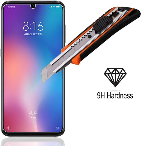 Ibywind Screen Protector for Xiaomi Mi 9/9 Pro, with 2Pcs Tempered Glass and 1Pc Camera Lens Protector