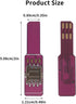 PinQiongZhe 2pcs Nano SIM Card Male to Female Adapter Extender Test Board PCB Circuit Board Card Reader