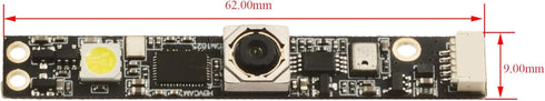 xicoolee OV5640 5MP 100 USB2.0 Win7 Win8 Win10 USB Camera Module Autofocus HD, Adopts Interface,Built-in Flash