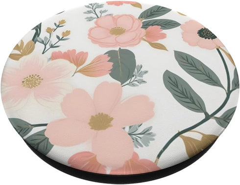 Floral Wildflowers Phone Popper Floral Wildflowers Floral Pattern PopSockets Adhesive PopGrip