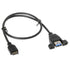 cablecc USB 3.1 Front Panel Header to USB 3.0 Type-A Female Extension Cable, 50cm Panel Mount Type