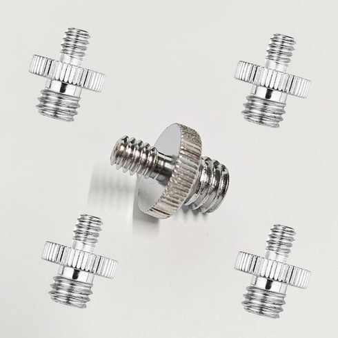 ThtRht 6 Pack 1/4 inch 3/8 inch 3/8'' 1/4''-20 Camera Tripod Adapter to Light Stand Adapter to Tripod Screws Adapter