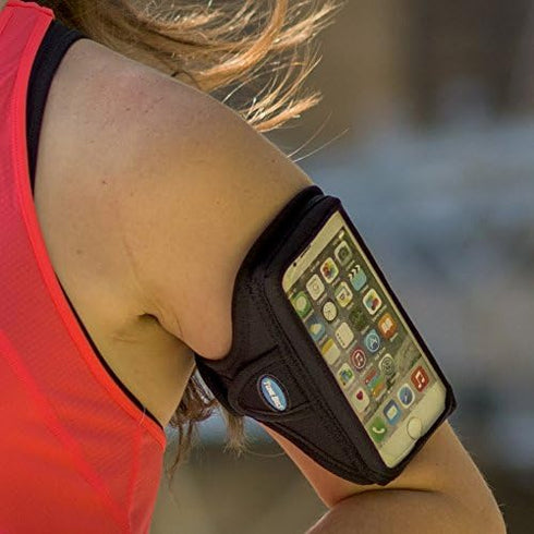 Tune Belt AB89 Running Armband Phone Holder for iPhone 11 Pro, SE 2022/2020, X/XS - Water Resistant