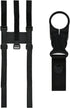 Lixternum Portable Speaker Mount for Bike, Waterproof Hook and Loop Fastener Strap Holder, Adjustable Strap Bike