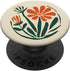 Boho Fall Flowers Orange Girly Nature Botanical PopSockets Standard PopGrip