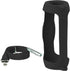 for JBL Charge 5 Waterproof Bluetooth Speaker Silicone Cover Case, Portable Silicone Travel Case with Carabiner, Protective Skin Case (Black Case) - co2CREA