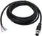 5 Pin M12 Sensor Connector Straight Aviation Cable Male to Male Waterproof Electrical Cable for Automation