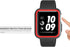 Silicone Bumper Case for Apple Watch SE Series 6 5 4, Waterproof Impact Resistant Protective Case, Green+Silver