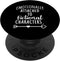 PopSockets Standard PopGrip for Bookworm Reader Fictional Writer Manga Book Lover