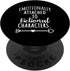 PopSockets Standard PopGrip for Bookworm Reader Fictional Writer Manga Book Lover