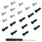 Headband Screws Replacement for Sony WH-1000XM4 MDR7506 WH-H900N WH-CH700N Noise Cancelling Headphones Screws 20pcs