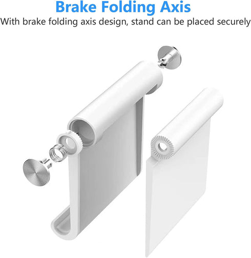 Cell Phone Stand Holder, Adjustable Desktop Phone Stand for Desk, Foldable Phone Cradle Dock Mobile Stand for iPhone
