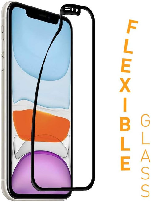 ARMOR 2.5D Full Coverage Screen Protector for iPhone 11/XR, 9H Hardness, HD Clarity, Flexible Glass.