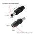 uxcell 5pcs DC Power Connector Adapter, 5.5mm x 2.1mm Male to 3.5mm x 1.35mm Female Jack Converter