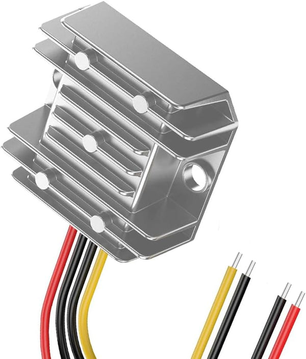 DC 12V/24V/36V to 5V Power Adapter Converter, Truck Car Step Down Regulator for Auto Electronics, 10A 50W