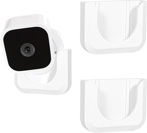 Blink Mini Indoor Camera Adhesive Wall Mount Bracket, Easy to Install, No Drill, No Screws, Damage-Free (2 Pack)