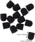 Hemobllo 15pcs Stylus Pen Tip Replacement Rubber Tips for Stylus Touch Pen Touchscreen Pen (Outer Diameter 6mm, Inner Diameter 3.6mm)