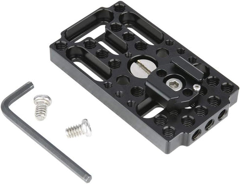 NICEYRIG Multifunctional Camera Cheese Easy Plate with Cold Shoe Mount for Railblocks