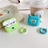3 in 1 Compatible with Apple Airpods Pro Protective Case Cover with Cleaner Kit & Keychain (Sully)