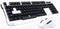UniFire V60 Waterproof 2.4G Wireless Gaming Keyboard with Mouse DPI Control for Desktop PC Laptop Combos (White)