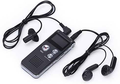 Top Ten Ton Multifunctional Rechargeable 8GB 650HR Digital Audio Voice Recorder Dictaphone MP3 Player with
