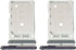 2PCS S23 for Samsung Galaxy Replacement Sim Card Tray SD Slot Holder with Removed Tool