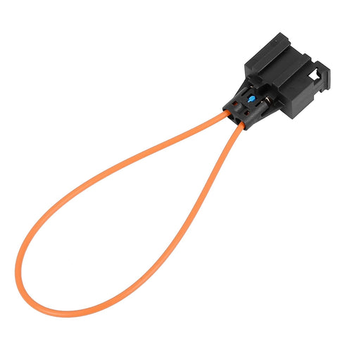 X AUTOHAUX Car Fiber Optical Optic Loop Cable Bypass Connector Female Replacement