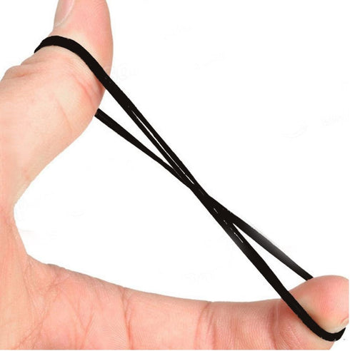 The Only One 56Pcs Set Cassette Repair,40-120mm(Black,1mm Recorder Rubber Belts-Rubber Drive Belt Premium for DVD, CD