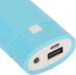 USB Power Bank, Portable ABS Lightweight 2x18650 DIY Power Bank Box for MP4, Fashionable Blue