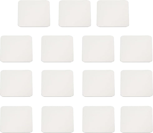 PATIKIL 30mmx30mm Metal Plate for Phone Magnet, 15pcs Square Adhesive Metal Plate Replacement
