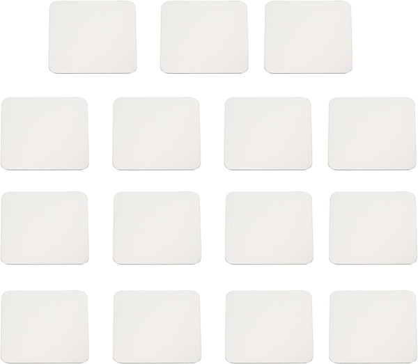 PATIKIL 30mmx30mm Metal Plate for Phone Magnet, 15pcs Square Adhesive Metal Plate Replacement