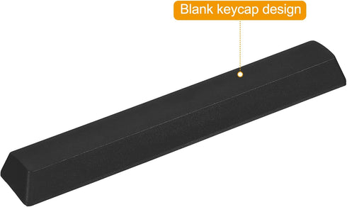PATIKIL 6.25u Spacebar Keycaps, Universal PBT Keyboard Replacement Accessories for MX Mechanical Keyboard, Black