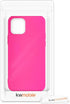 kwmobile Case for Apple iPhone 12 / 12 Pro - Slim Protective TPU Silicone Phone Cover (Neon Pink)