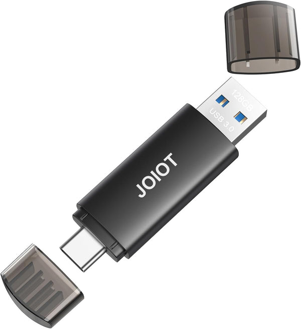JOIOT 128GB USB C Flash Drive Dual USB 3.0 Flash Drive Type C