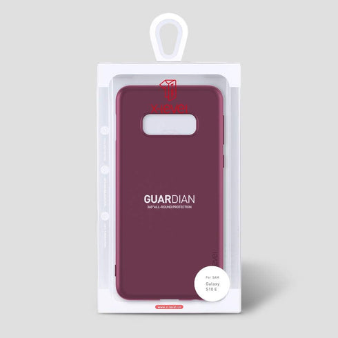 X-Level Galaxy S10e Slim Fit TPU Case - Ultra-Thin Matte Finish, Soft Bumper Cover in Wine Red
