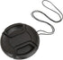 Universal Center Pinch Snap-on Front Lens Cap for Canon Nikon Sony Pentax Olympus Fuji (58mm)